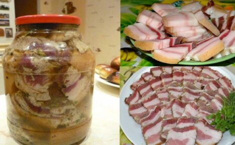 Lard brine in a jar - we cook the most delicate and aromatic lard at home