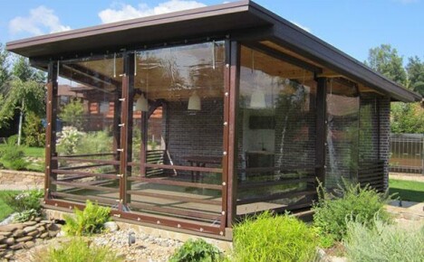 Moderne soorten luifels voor tuinhuisjes en veranda's