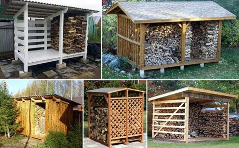 Hoe je met je eigen handen een houtschuur bouwt in een zomerhuisje