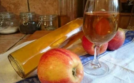 صبغة التفاح العطرية على الفودكا - وصفة للمشروبات للرجال والنساء
