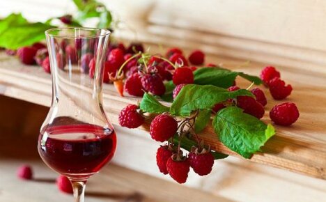 Raspberry liqueur at home: 4 cooking technologies