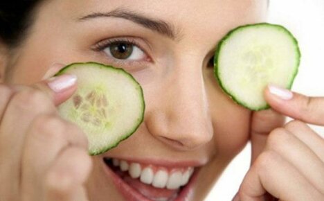 Cucumber face mask at home - the benefits and results of application