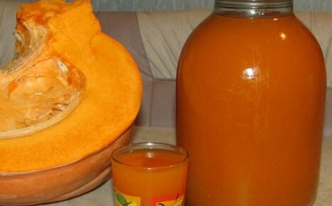 A piece of the sun in a jar - pumpkin juice, recipe at home