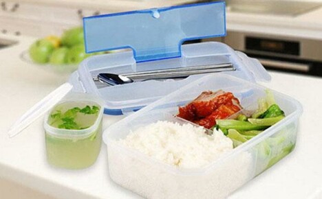Kotak makan tengah hari dari China dan makan tengah hari anda sentiasa ada