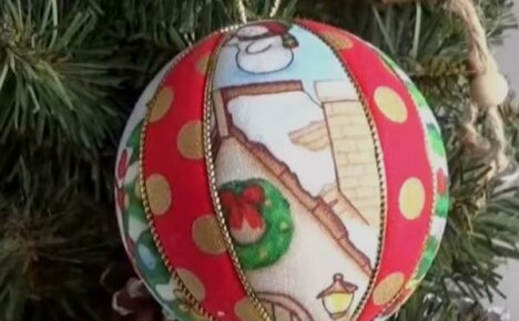 Lindas decorações DIY - decorações de Natal usando a técnica kimekomi