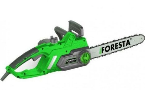 Brief review of the foresta FS-2640S electric saw