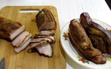 Smoked lard at home - a delicacy for real gourmets