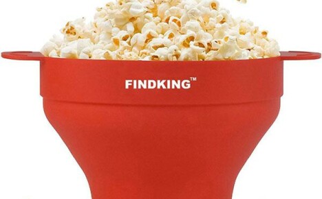 Gli amanti dei popcorn hanno sicuramente bisogno di una ciotola di silicone dalla Cina