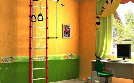 We install a sports corner for children at home