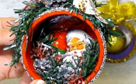 Božićne igračke od škotskih koluta - pravimo lijepe stvari od smeća