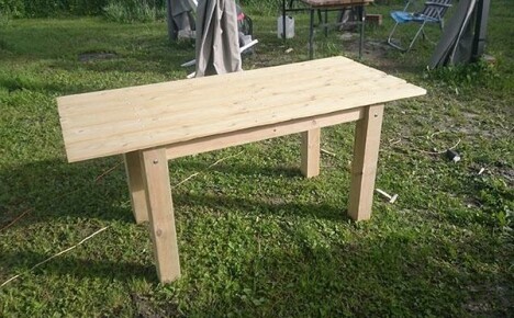 How to make a table with your own hands reliable and beautiful