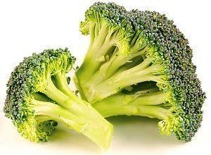 vyobrazená brokolicová kapusta