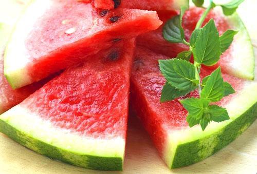 Gecontroleerde consumptie van watermeloen komt alleen maar ten goede