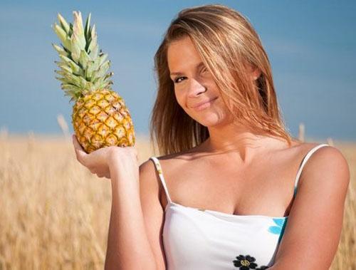 Ananasın ılımlı tüketimi genel sağlığı iyileştirir