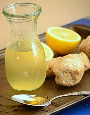 Thé au gingembre au citron et miel