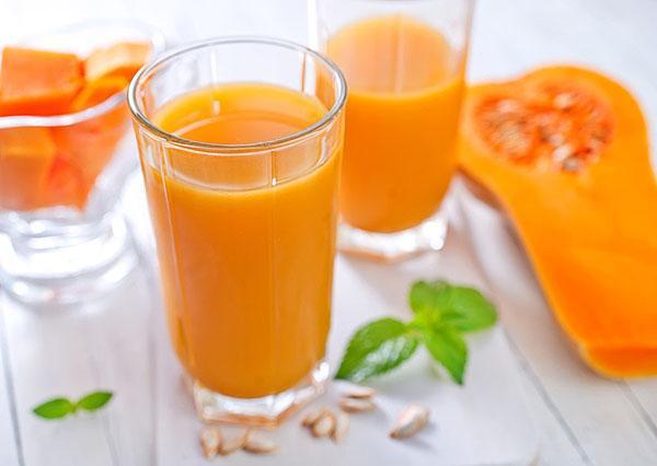oranžový zdravý nápoj