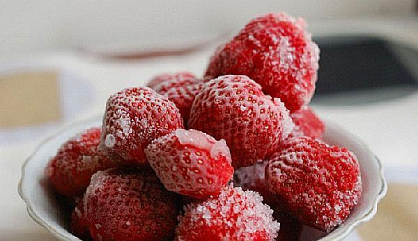 frozen strawberries for jam