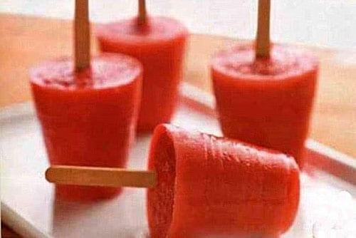 Melonen-Erdbeer-Eis