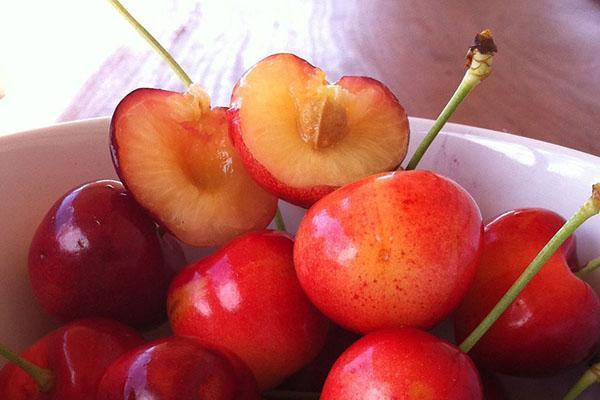 micro and macro elements in cherries