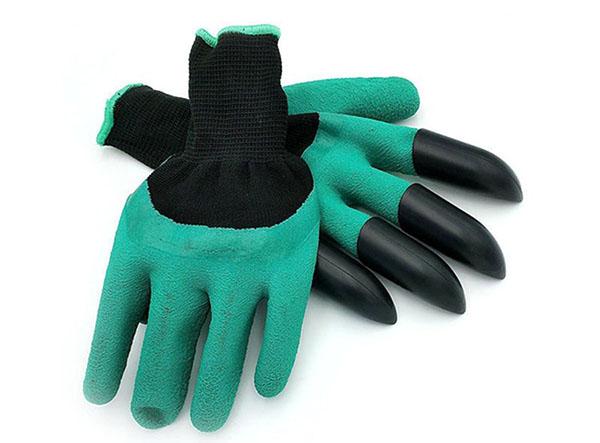 чифт гумирани ръкавици за нокти