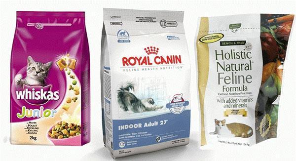 kvalitné krmivo pre mačky