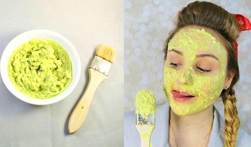 masca de față cu avocado îmbunătățește calitatea pielii