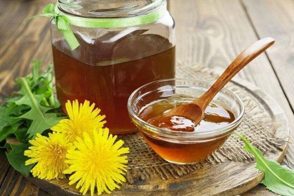 healthy dandelion honey
