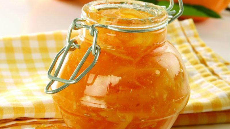 recept na hruškový džem s pomeranči