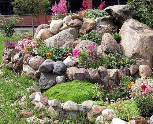 jardim de pedras