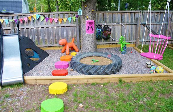 um lugar para um playground