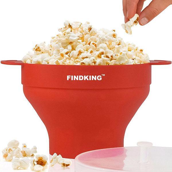 silicone popcorn mangkok