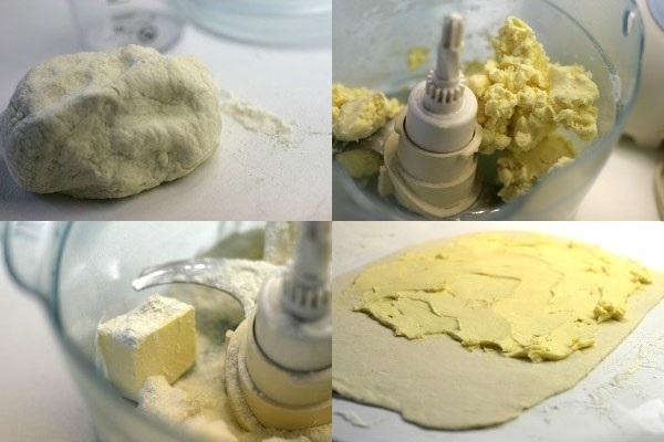 proces przygotowania ciasta francuskiego