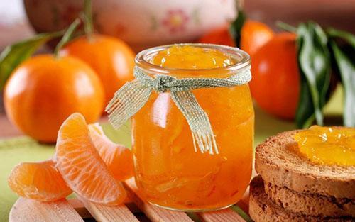 jíst mandarinky džem s mírou