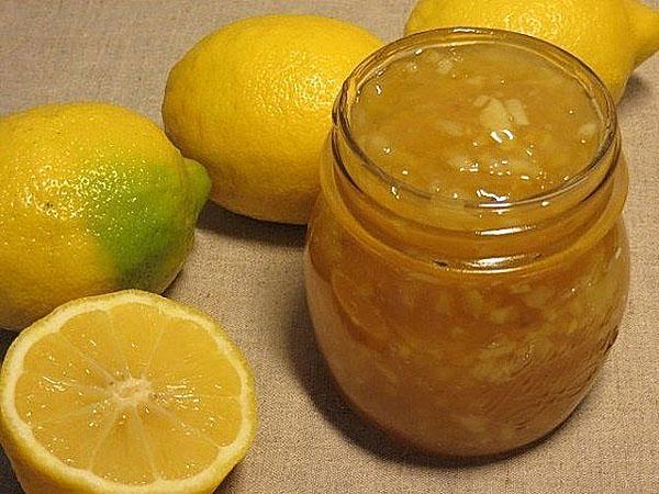 citronový džem