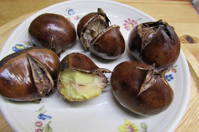how to cook chestnuts in the microwave