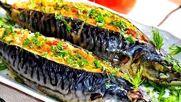 oven baked mackerel