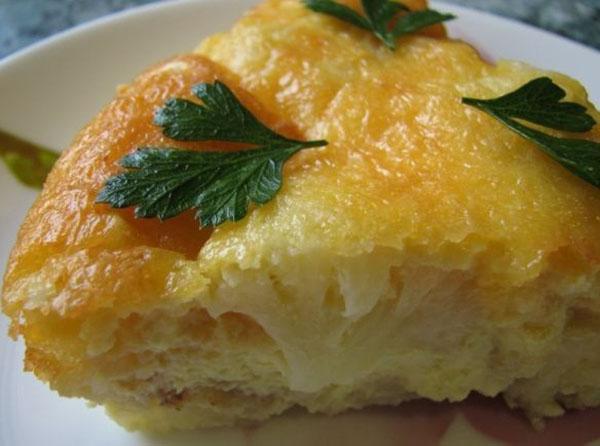casserole with egg