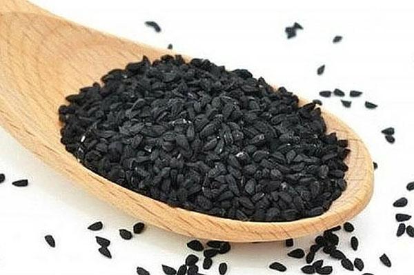 composição de sementes de cominho preto