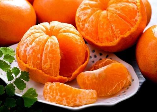 composição de tangerinas