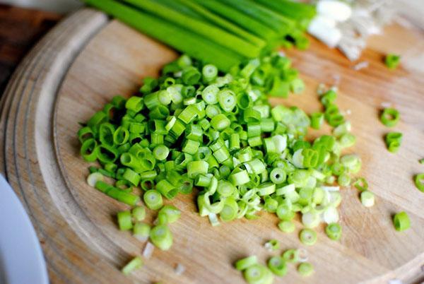 green onions are rich in vitamins