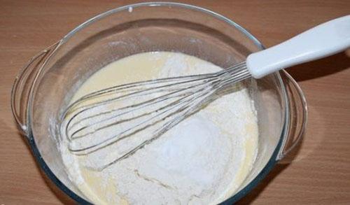 préparer la pâte