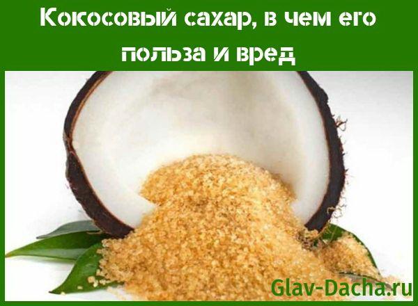 cukier kokosowy