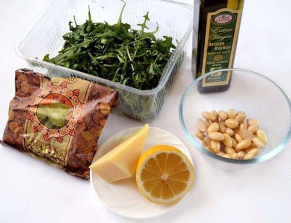 ingrediënten voor salade