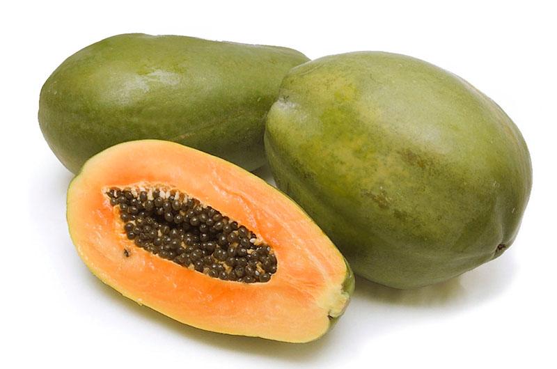 unik sammensetning av papaya