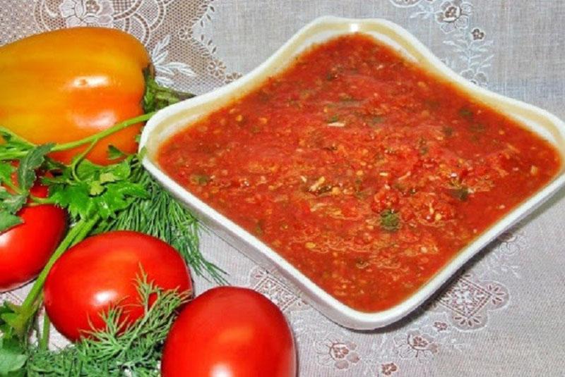 рецепти за доматен сос за зимата