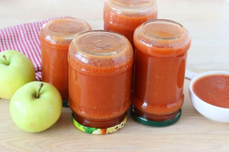ricette di salsa di pomodoro per l'inverno