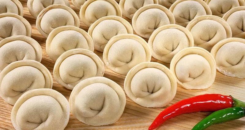dumplings til frysning