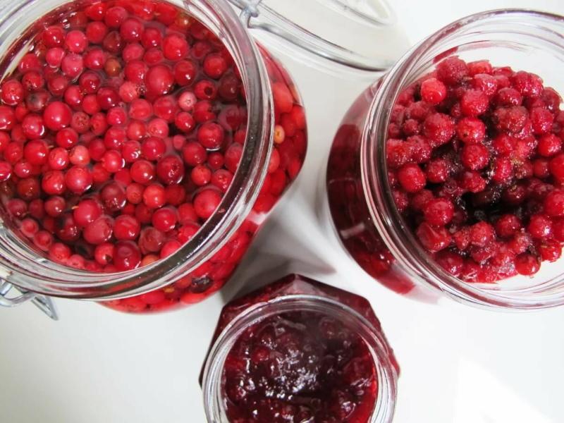 cara membuat jem cranberry