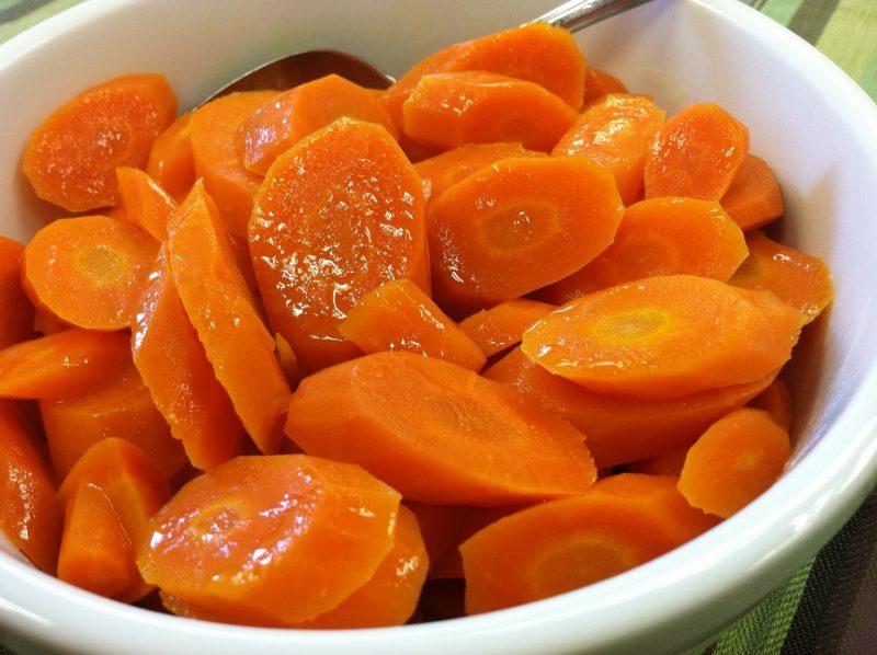 propriedades úteis de cenouras cozidas