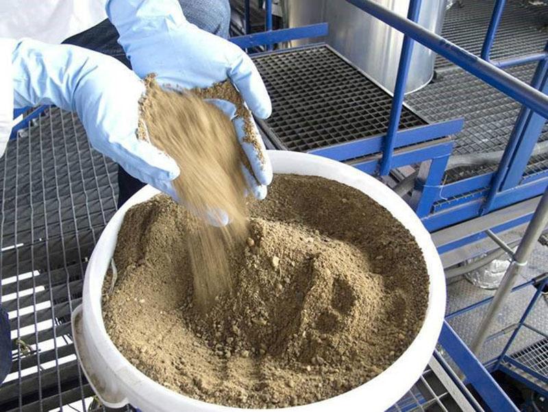 produção industrial de farinha de osso